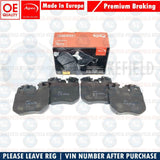 FOR BMW 525d G30 G31 M SPORT APEC FRONT BRAKE PADS SET & PAD WEAR SENSOR WIRE