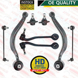 FOR BMW X5 3.0 4.4 4.6 4.8 FRONT SUSPENSION WISHBONES ARMS LINKS BALL JOINTS KIT