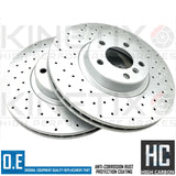 FOR BMW X5 X6 35d M SPORT FRONT REAR CROSS DRILLED BRAKE DISCS 348mm 320mm FR RR