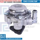 FOR BRAND NEW BMW E46 POWER STEERING PUMP 320 323 325 328 330 LF20 LUK 98-06 NEW