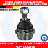 FOR CITROEN C5 XANTIA PEUGEOT 405 406 605 607 FRONT LOWER CONTROL ARM BALL JOINT