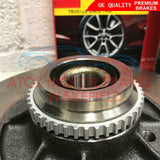 CLIO CUP SPORT 2.0 REAR BRAKE DISCS WITH BEARINGS & ABS RING & BRAKE PADS MINTEX