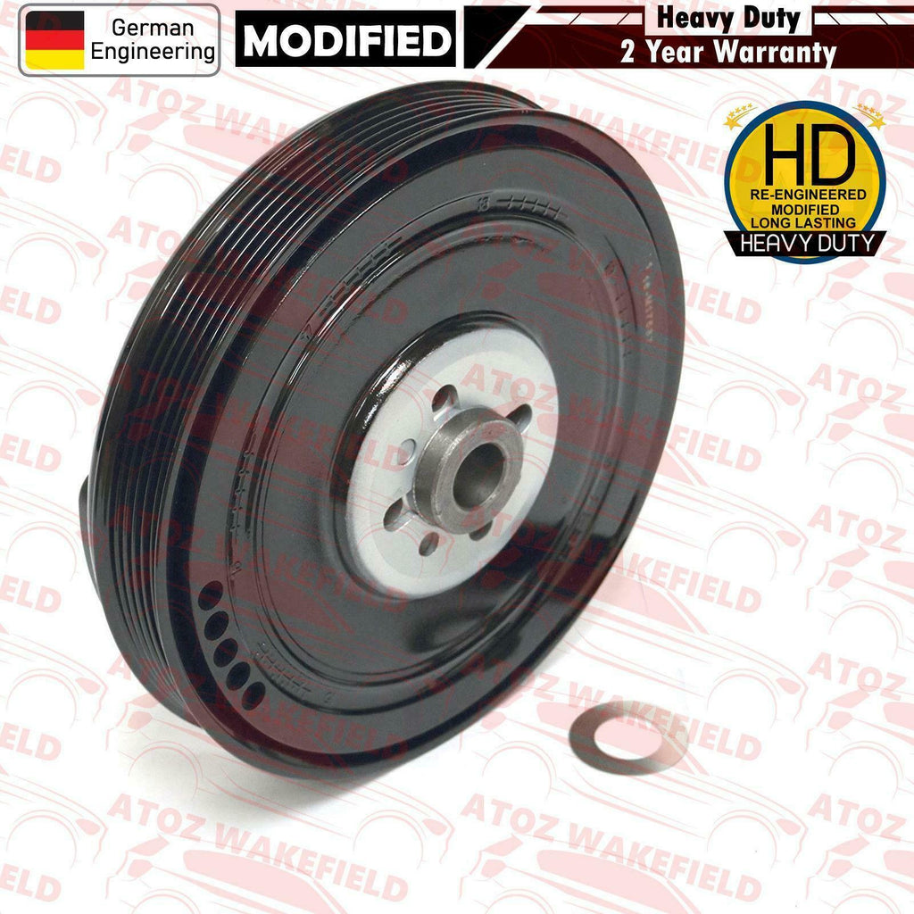 For Audi A6 VW Transporter 2.5 TDi Torsion Vibration Damper Crank shaft Pulley