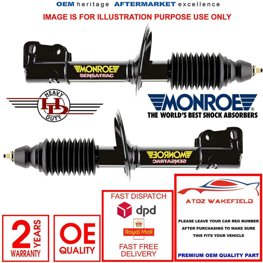 FOR DODGE CALIBER BRAND NEW 2X FRONT MONROE LEFT RIGHT SHOCKERS SHOCKS ABORBERS