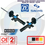 FOR FORD MONDEO MK3 2000-2007 2X REAR SHOCK ABSORBER SHOCKERS GENUINE SACHS BOGE