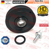 FOR HONDA ACCORD 2.2 I-DTEC DIESEL CRANK SHAFT PULLEY OIL SEAL BOLT WASHER NEW