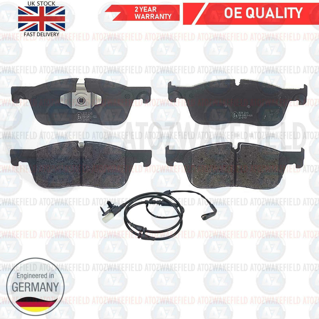 FOR JAGUAR F PACE RANGE ROVER VELAR FRONT PREMIUM BRAKE PADS WIRE SENSOR (325mm)