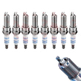 FOR JAGUAR XF S TYPE XJ XFR XJR XK8 XKR 4.2 BOSCH IRDIUM SPARK PLUGS x8 C2A1535