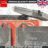 FOR JEEP GRAND CHEROKEE 6.4 SRT8 HEMI REAR PREMIUM QUALITY APEC BRAKE PADS SET