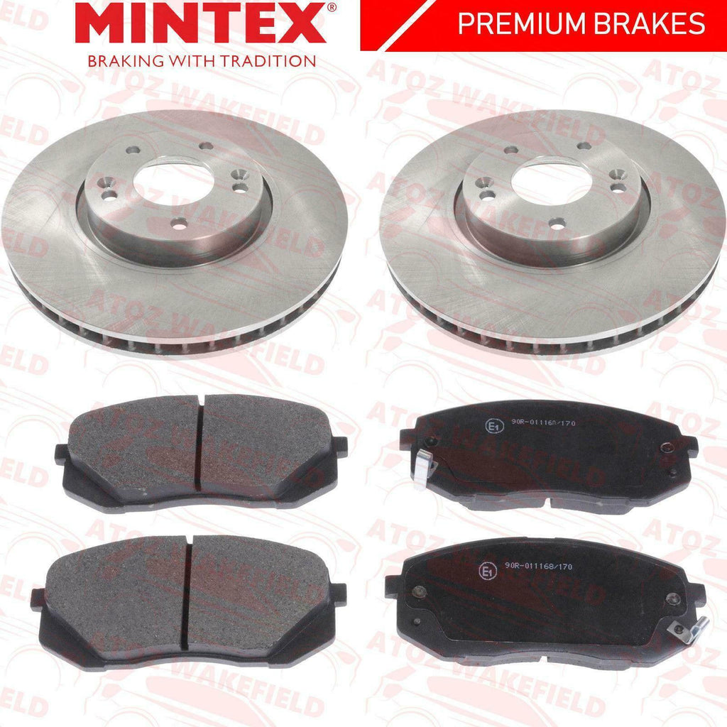 FOR KIA SPORTAGE 2.0 CRDi 2010- FRONT PREMIUM MINTEX BRAKE DISCS PADS SET 300mm