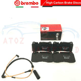 FOR LAND ROVER RANGE ROVER SPORT FRONT BREMBO BRAKE DISCS PADS SENSOR KIT 360mm