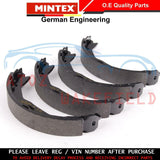 FOR MERCEDES BENZ C63 AMG W204 S204 REAR MINTEX HAND BRAKE PARKING SHOES SET