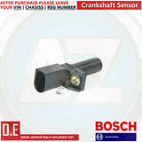 FOR MERCEDES CHRYSLER JEEP SMART BOSCH CRANKSHAFT POSITION SENSOR A0031532828