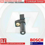 FOR MERCEDES CHRYSLER JEEP SMART BOSCH CRANKSHAFT POSITION SENSOR A0031532828