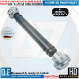 FOR MERCEDES ML GL R CLASS W164 FRONT PROPSHAFT PROP SHAFT PROPELLER SHAFT 620MM