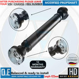 FOR MERCEDES ML GL R CLASS W164 FRONT PROPSHAFT PROP SHAFT PROPELLER SHAFT 620MM