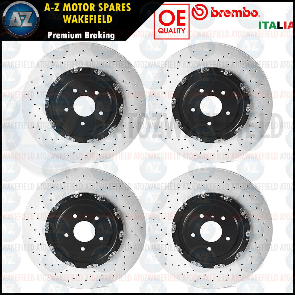 FOR NISSAN GT-R 2011- FRONT REAR BREMBO FLOATING BRAKE DISCS 390mm 380mm