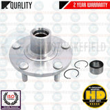 FOR NISSAN X-TRAIL 2.0 2.2 2.5 DCi T30 FRONT WHEEL BEARING HUB FLANGE KIT NEW