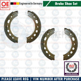 FOR PORSCHE 911 BOXSTER CAYMAN 996 997 REAR HANDBRAKE PARKING BRAKE SHOES