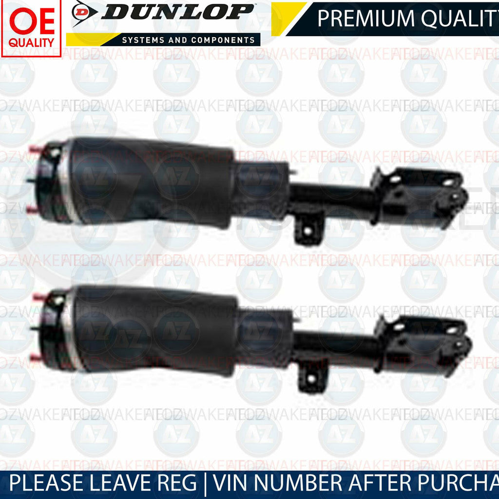 FOR LAND ROVER RANGE ROVER L322 FRONT AIR SUSPENSION BAG STRUT LH + RH DUNLOP X2