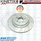 FOR RANGE ROVER SPORT 5.0 V8 FRONT REAR DRILLED BRAKE DISCS 380mm 365mm