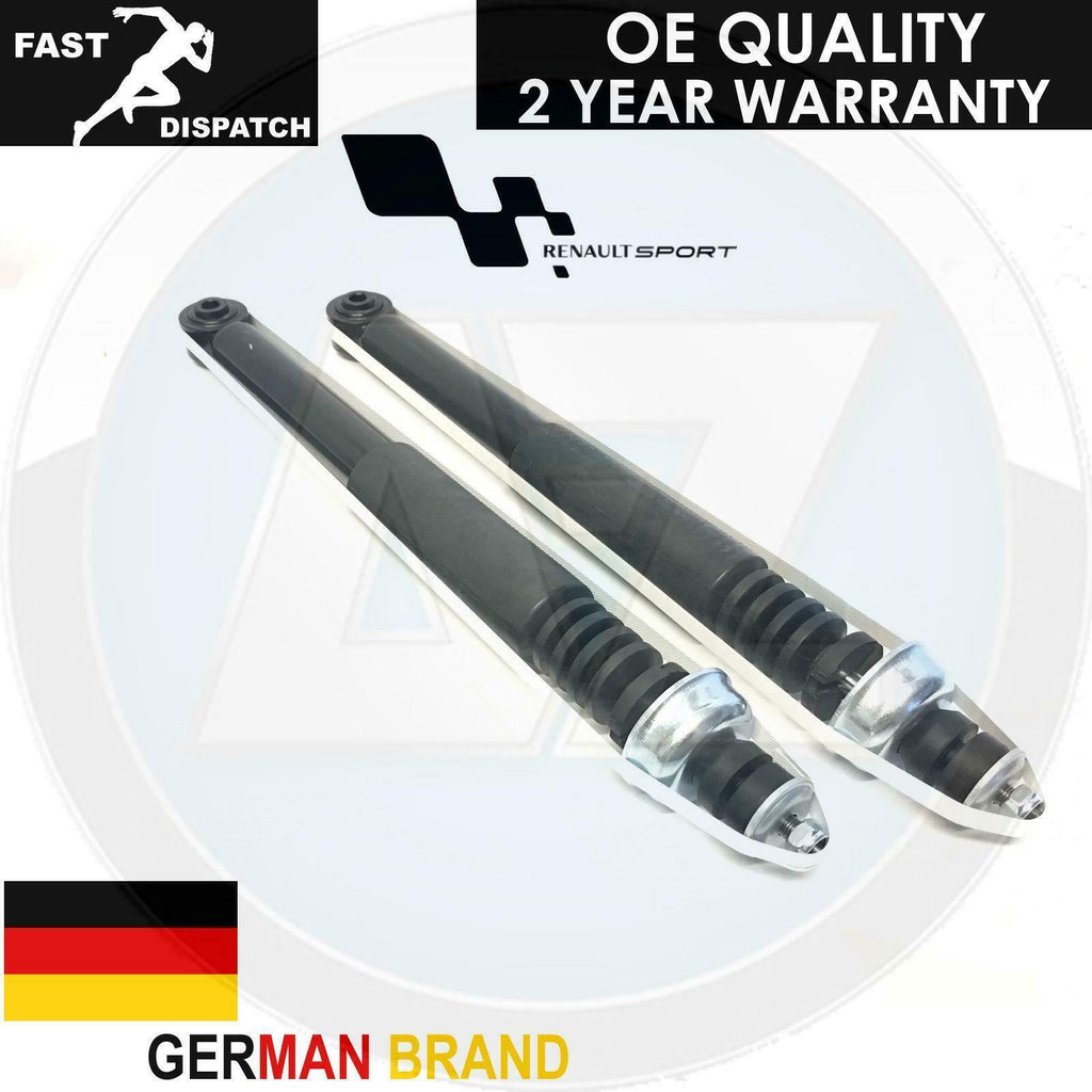 FOR RENAULT CLIO 172 182 CUP SPORT 2.0 16V REAR 2x NEW SHOCK ABSORBERS SHOCKERS