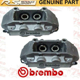 FOR RENAULT CLIO SPORT 197 200 MEGANE SPORT RS 225 230 FRONT BRAKE CALIPERS GREY