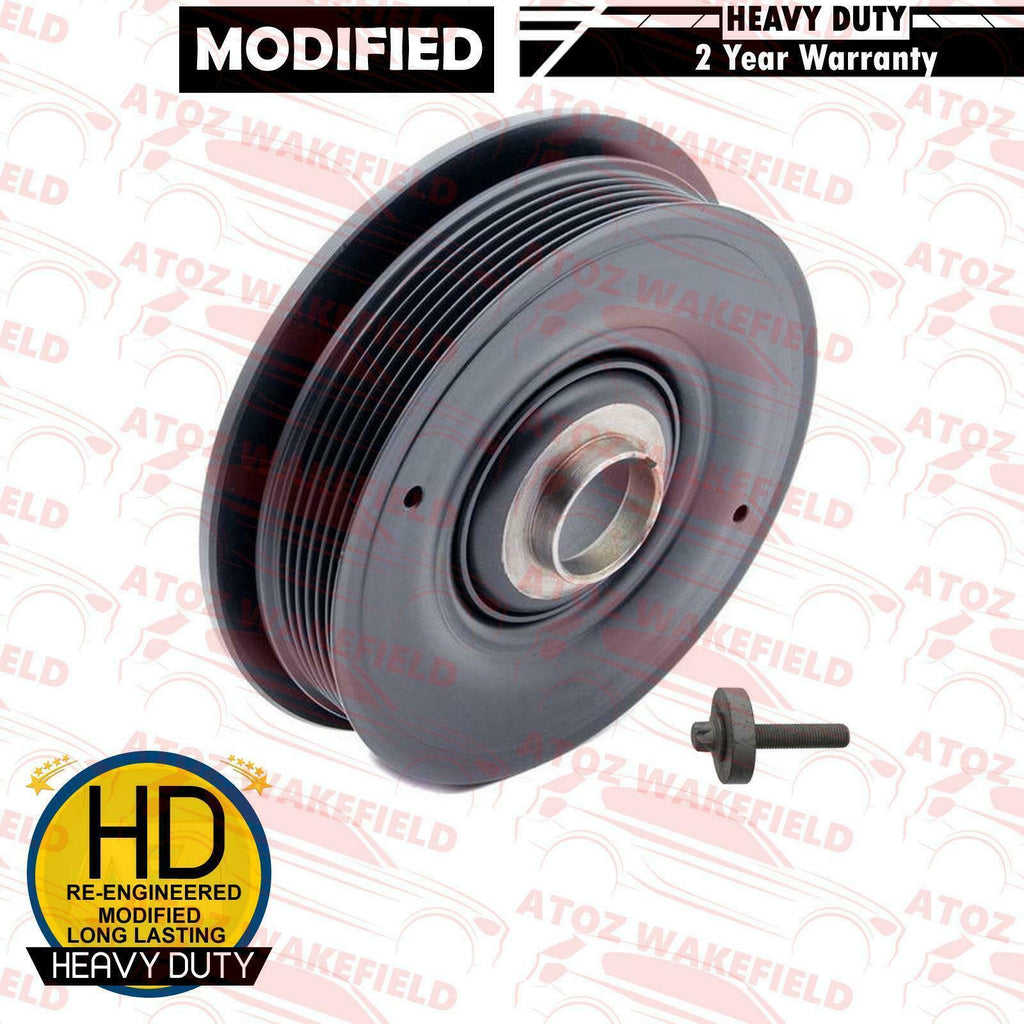 FOR RENAULT LAGUNA ESPACE VEL SATIS MASTER 2.2 dCi ENGINE CRANK SHAFT PULLEY NEW