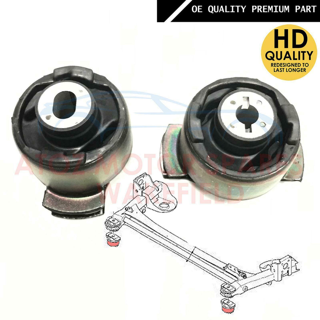 FOR RENAULT LAGUNA MK2 REAR SUSPENSION AXLE ARM MOUNTINGS BUSHES PAIR LEFT RIGHT