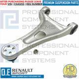 FOR RENAULT TWINGO RS WIND FRONT LOWER LEFT SUSPENSION WISHBONE CONTROL ARM LH