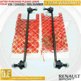 FOR RENAULT WIND TWINGO SPORT RS FRONT LEFT RIGHT ANTI ROLL BAR LINKS 8200681653