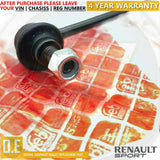 FOR RENAULT WIND TWINGO SPORT RS FRONT LEFT RIGHT ANTI ROLL BAR LINKS 8200681653