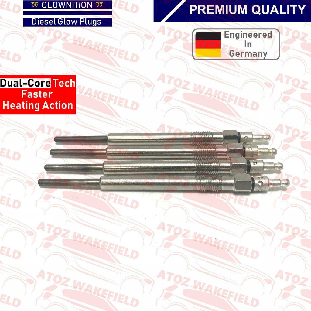 FOR AUDI A3 A4 A6 2.0 TDI DIESEL HEATER GLOW PLUGS SET BRAND NEW SET OF 4