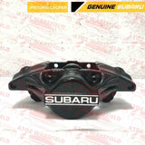 FOR SUBARU IMPREZA 2.0 2.5 TURBO WRX STI REAR GENUINE 2 POT BRAKE CALIPERS BLAC