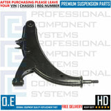 FOR SUBARU IMPREZA 92-00 FRONT LOWER LEFT RIGHT SUSPENSION WISHBONE CONTROL ARMS