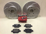 FOR TOYOTA CELICA 1.8 VVTi T SPORT 140 BHP FRONT REAR BRAKE DISCS MINTEX PADS