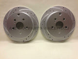 FOR TOYOTA CELICA 1.8 VVTi T SPORT 140 BHP FRONT REAR BRAKE DISCS MINTEX PADS