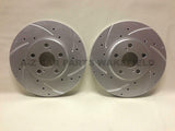 FOR TOYOTA CELICA 1.8 VVTi T SPORT 140 BHP FRONT REAR BRAKE DISCS MINTEX PADS