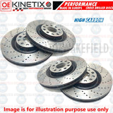 FOR TOYOTA CELICA 1.8 16v FRONT REAR DRILLED PERFORMANCE BRAKE DISCS 275mm 269mm