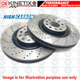 FOR TOYOTA CELICA 1.8 16v FRONT REAR DRILLED PERFORMANCE BRAKE DISCS 275mm 269mm