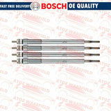 FOR TOYOTA COROLLA VERSO 2.2 D4D ENGINE HEATER GLOW PLUG PLUGS SET OF 4 BOSCH