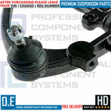 FOR TOYOTA DYNA FRONT TOP UPPER LEFT RIGHT SUSPENSION WISHBONES CONTROL ARMS X2