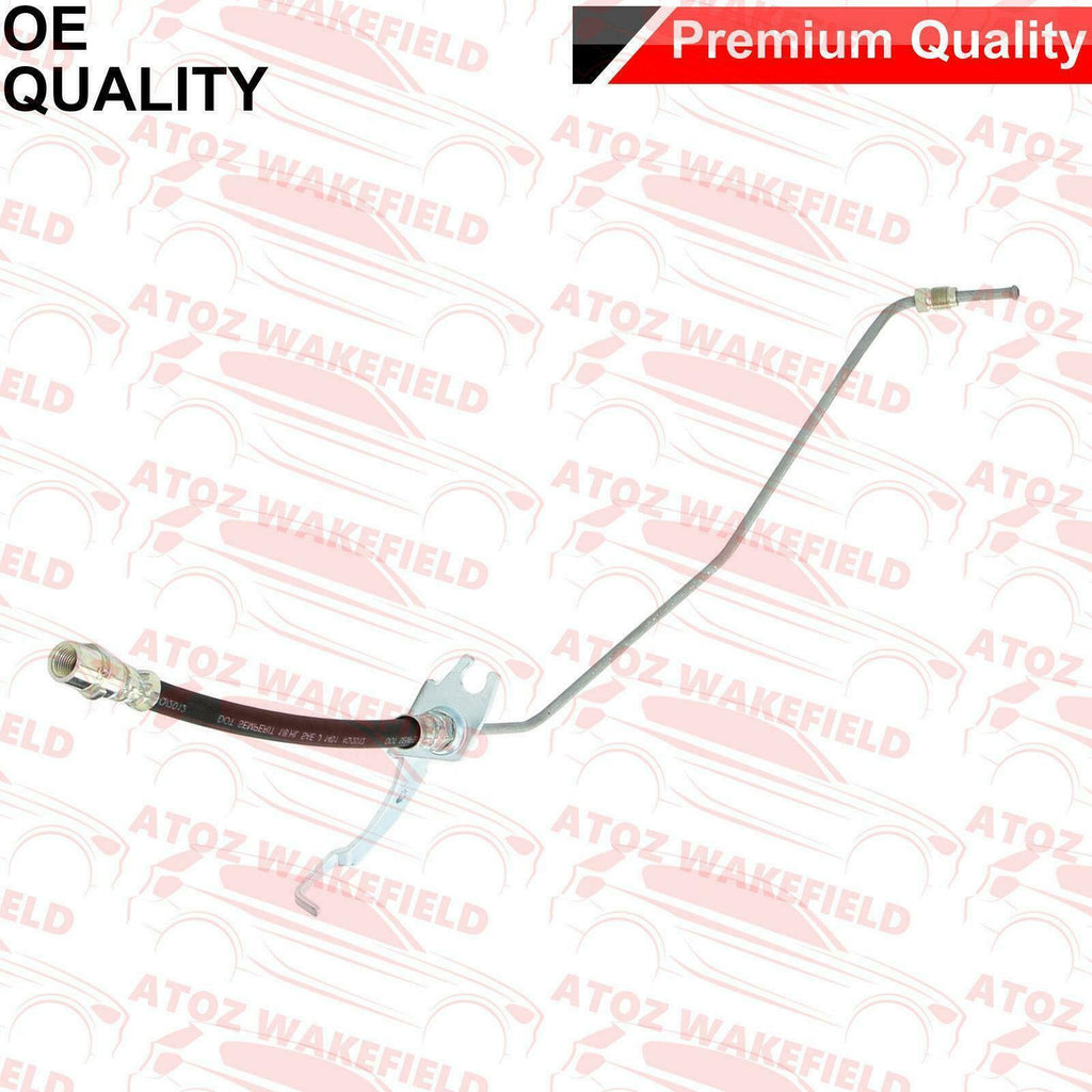 FOR VAUXHALL ASTRA COMBO REAR LEFT OUTER HYDRAULIC DRUM BRAKE METAL HOSE FLEXY