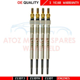 FOR VAUXHALL CORSA (D) 1.3 CDTI DIESEL HEATER GLOW PLUG PLUGS SET X4