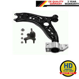 FOR VW GOLF MK6 FRONT LEFT RIGHT SUSPENSION WISHBONE CONTROL ARMS BALL JOINTS