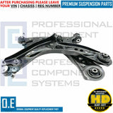 FOR VW GOLF R MK7 AUDI S3 8V FRONT LEFT RIGHT SUSPENSION WISHBONE CONTROL ARMS