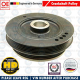 For Avensis Corolla 2.0 Diesel D4D Vibration Damper Crankshaft Crank Pulley