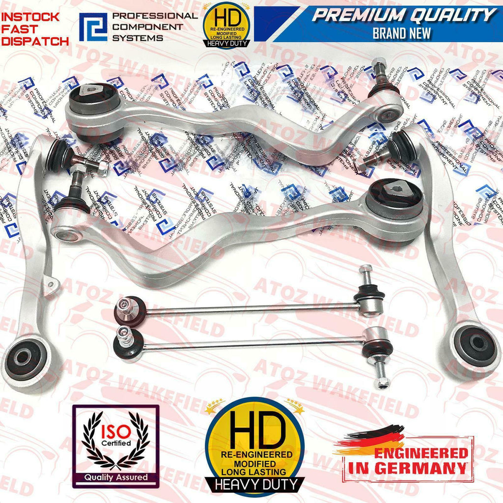 FOR BMW 5 SERIES E60 E61 FRONT SUSPENSION WISHBONE TRACK CONTROL ARMS DROP LINKS