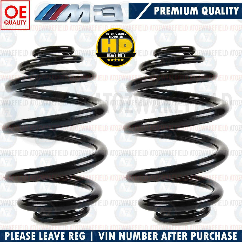 FOR BMW M3 3.2 CONVERTIBLE E46 REAR SUSPENSION COIL SPRINGS OEM QUALITY PAIR X 2