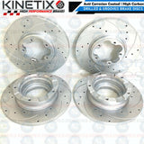 FOR FORD TRANSIT CUSTOM 280 FRONT REAR PERFORMANCE BRAKE DISCS MINTEX PADS 288mm